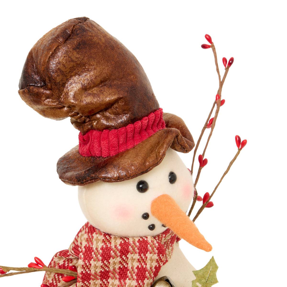 Bonhomme de neige de Noël bras en branches H. 45 cm modèle b, FEERIC LIGHTS & CHRISTMAS