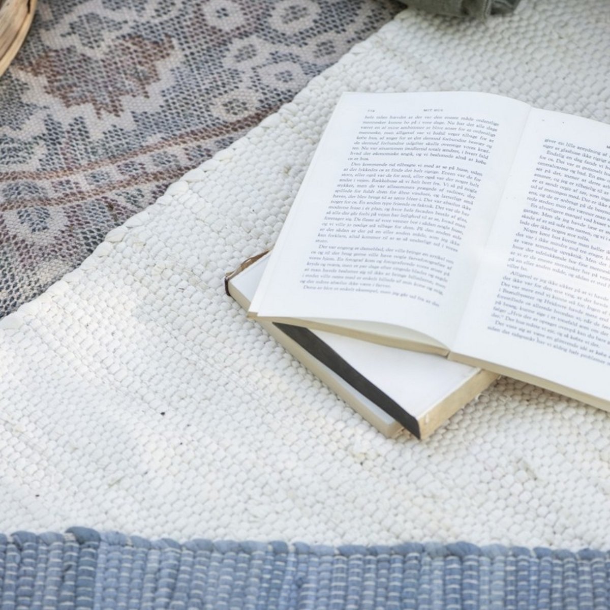 Tapis coton crème, IB LAURSEN