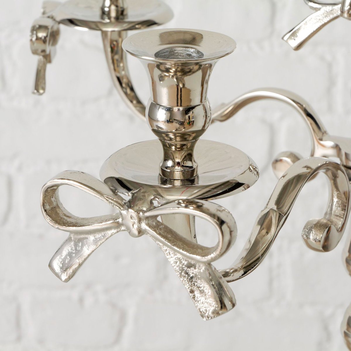 Chandelier argenté 46x46x79cm argent, WADIGA