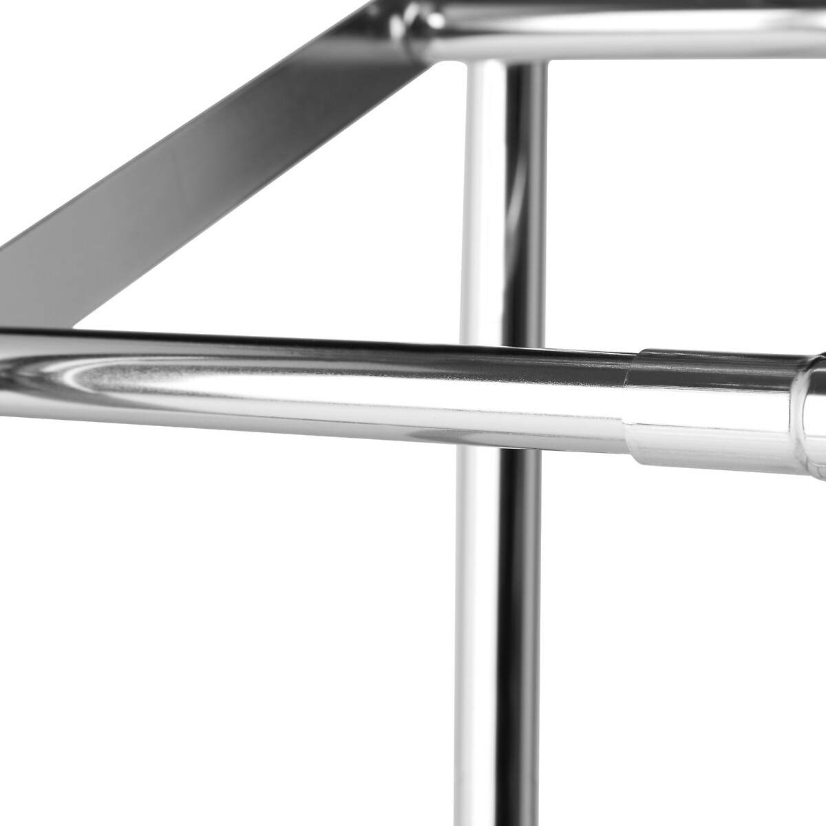 4 Tier Shoe Rack silver-coloured, SO'HOME