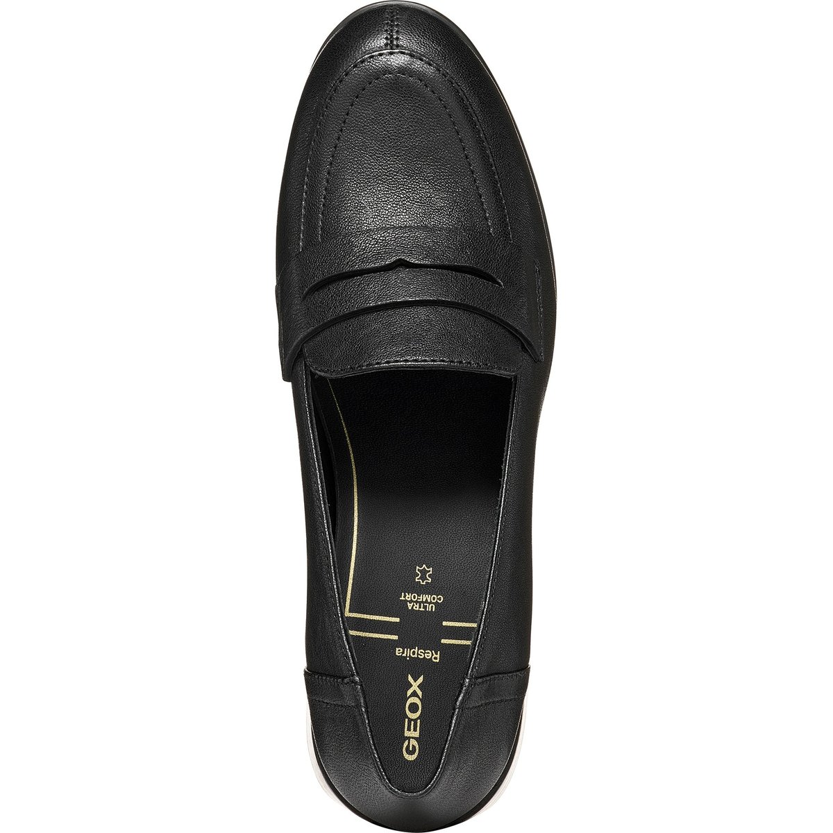 Mocassins à talons, WALK PLEASURE 55T noir, GEOX