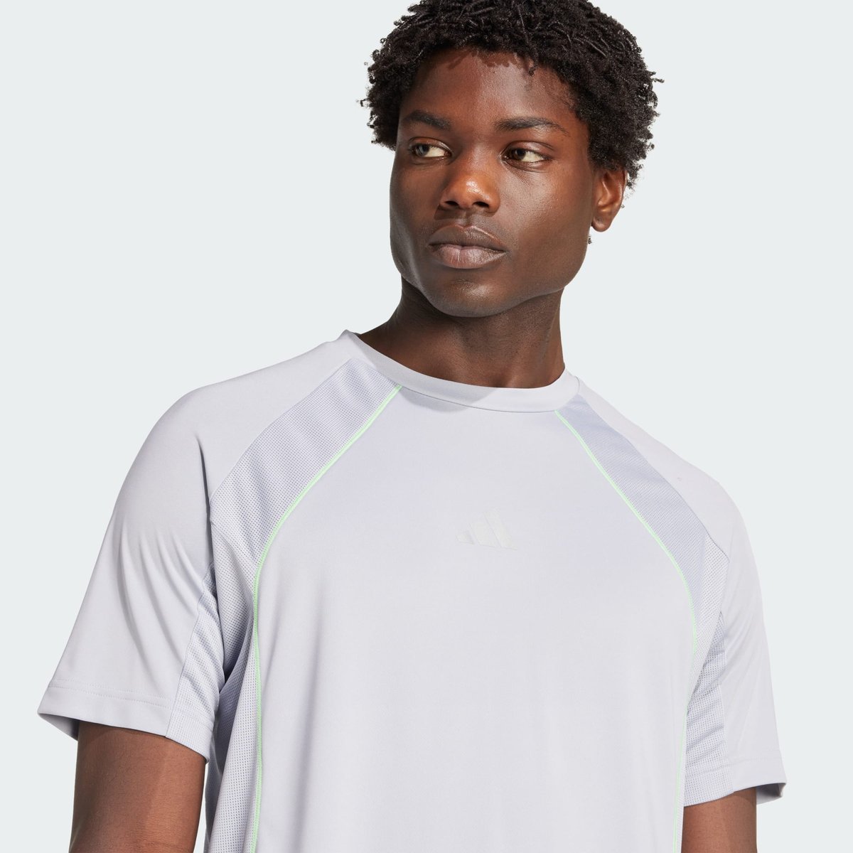 T-Shirt Tech Apparel Climacool halo silver, adidas Performance