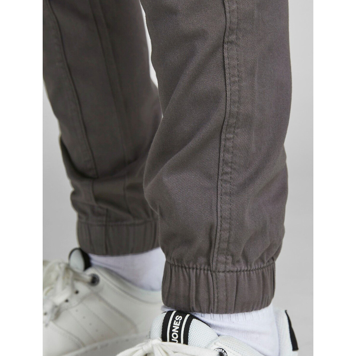 Pantalon cargo gris foncé, JACK & JONES JUNIOR