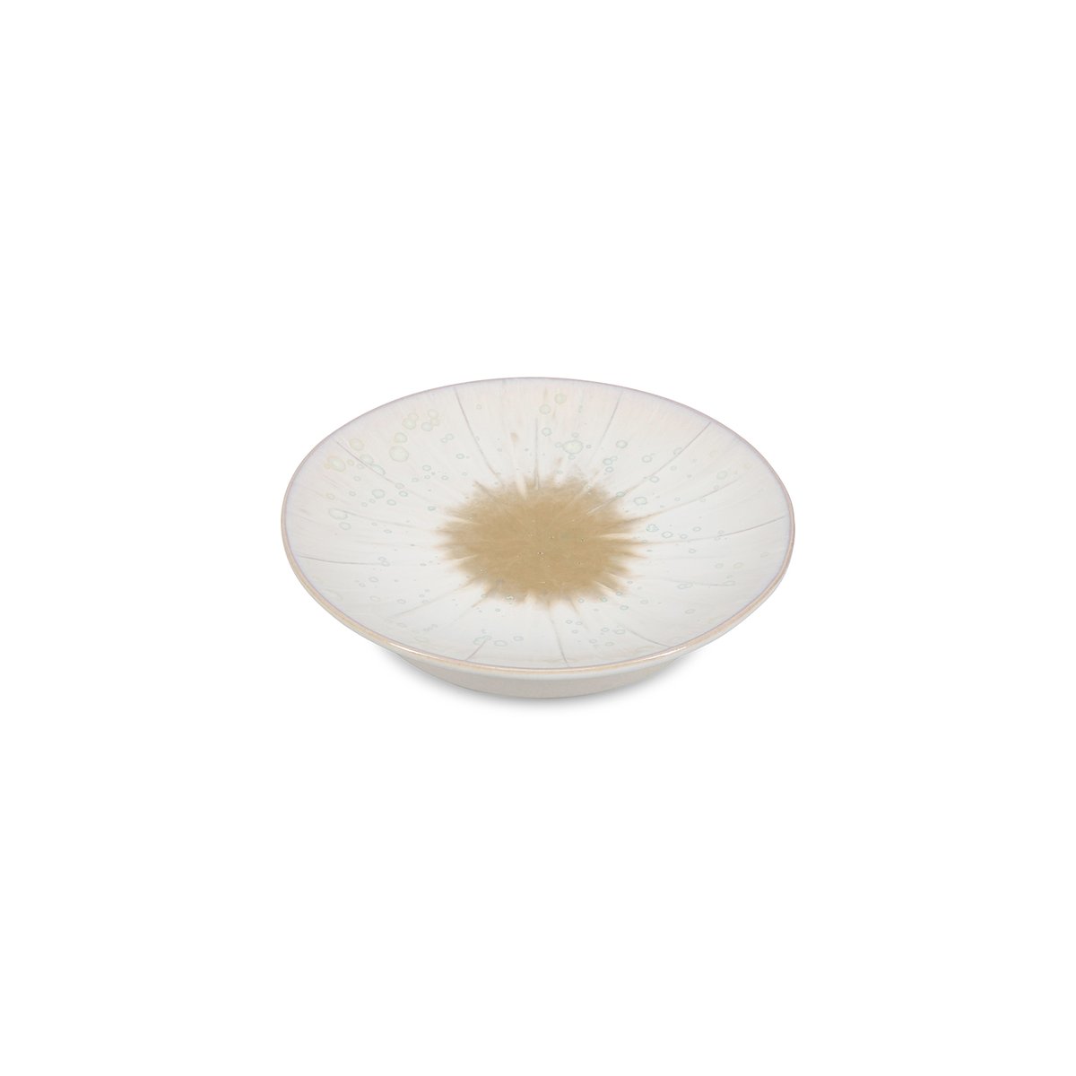 Lot de 4 assiettes 18 cm ECLIPSE beige, SP COLLECTION
