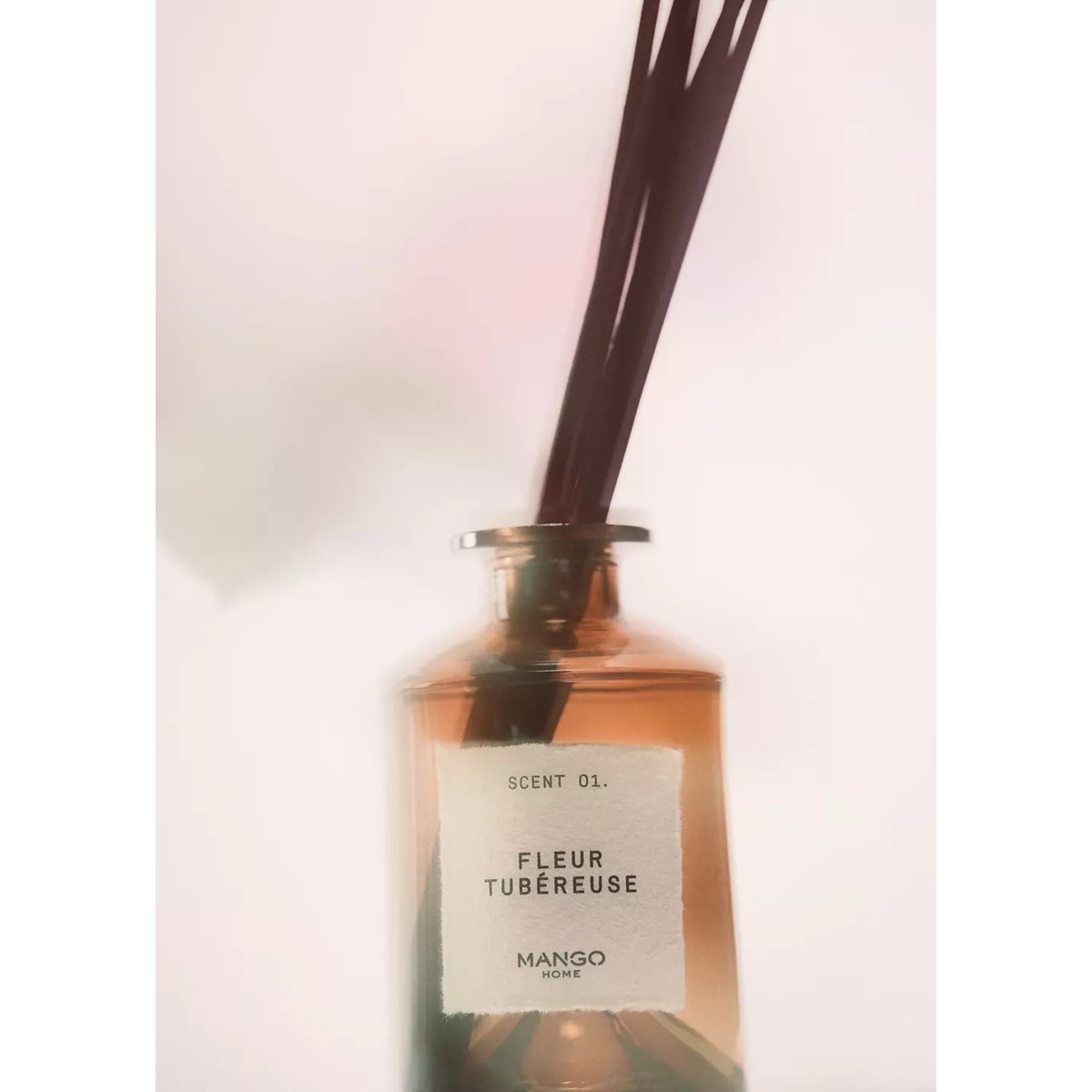 Diffuseur de parfum mikado FLEUR TUBÉROSE 200 ml marron, MANGO HOME