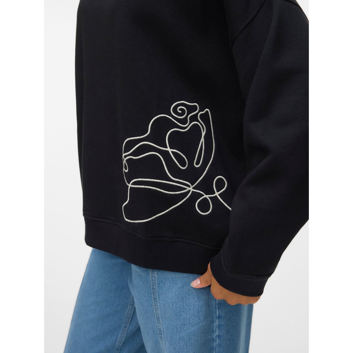 Sweat-Shirt noire - black, VERO MODA