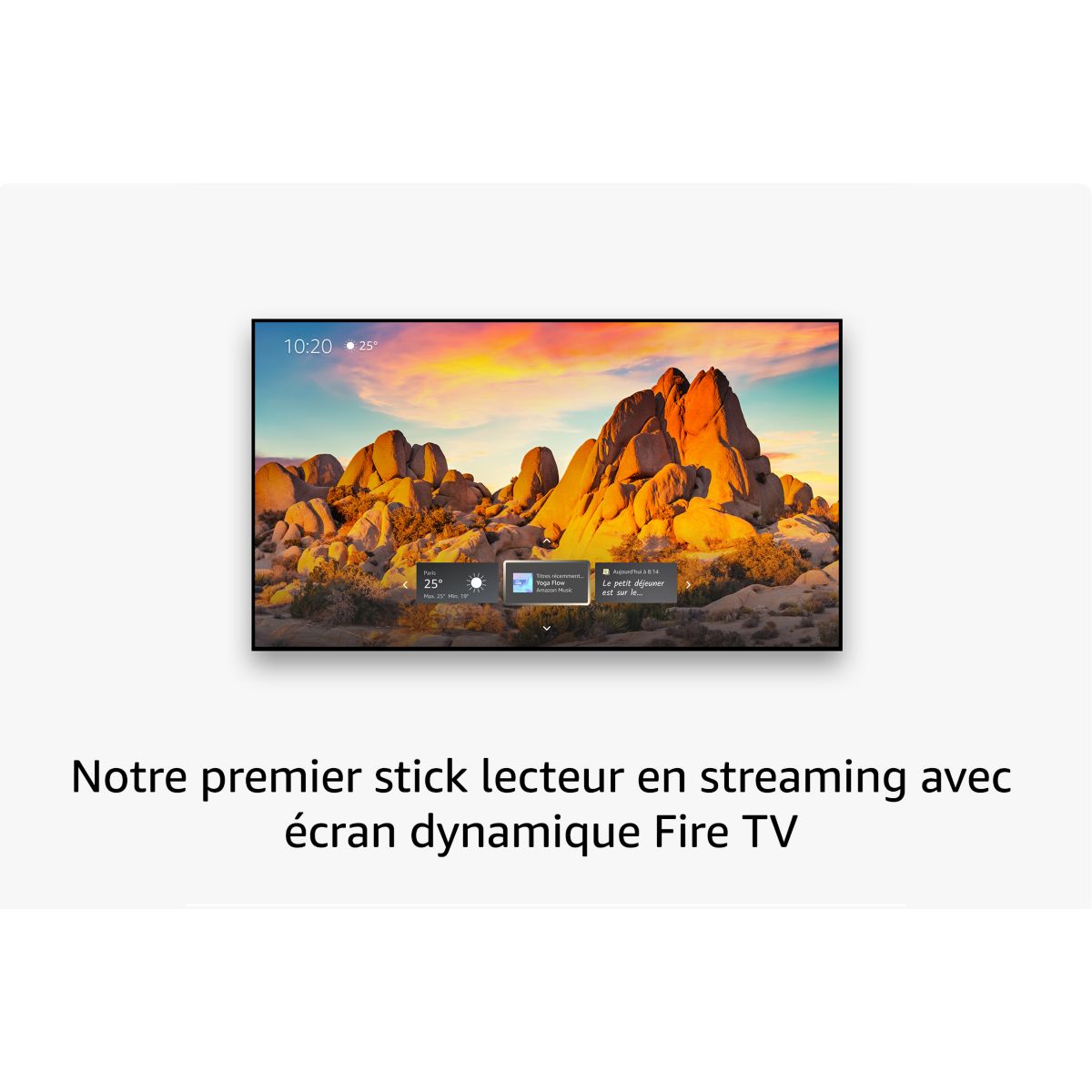 Passerelle multimédia Fire TV Stick 4K max 2024 couleur unique, AMAZON