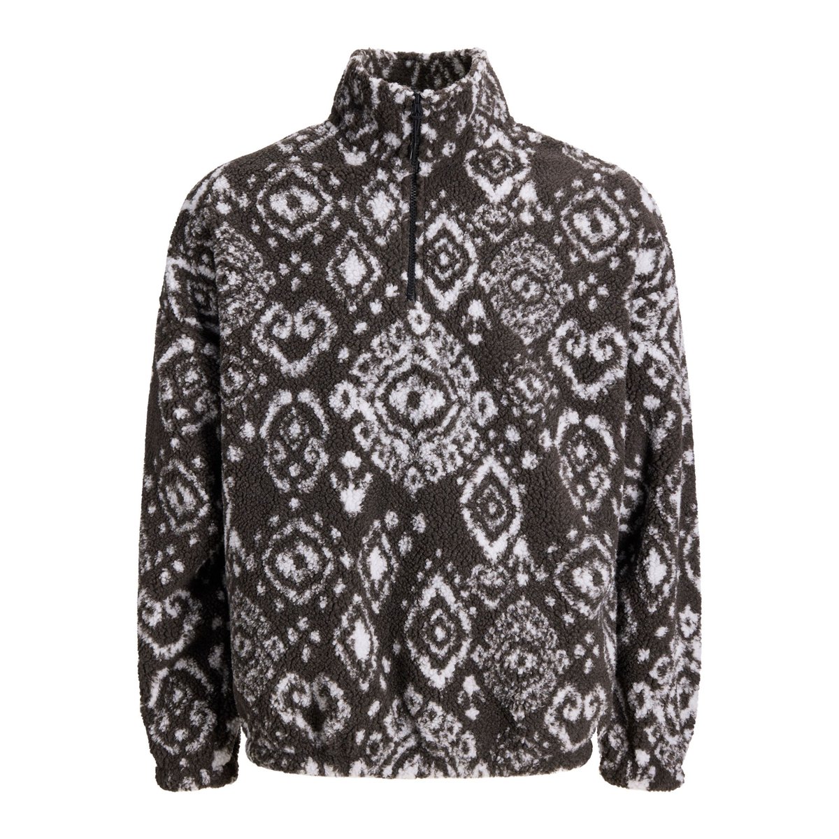 Sweat-Shirt En Polaire asphalt, JACK & JONES