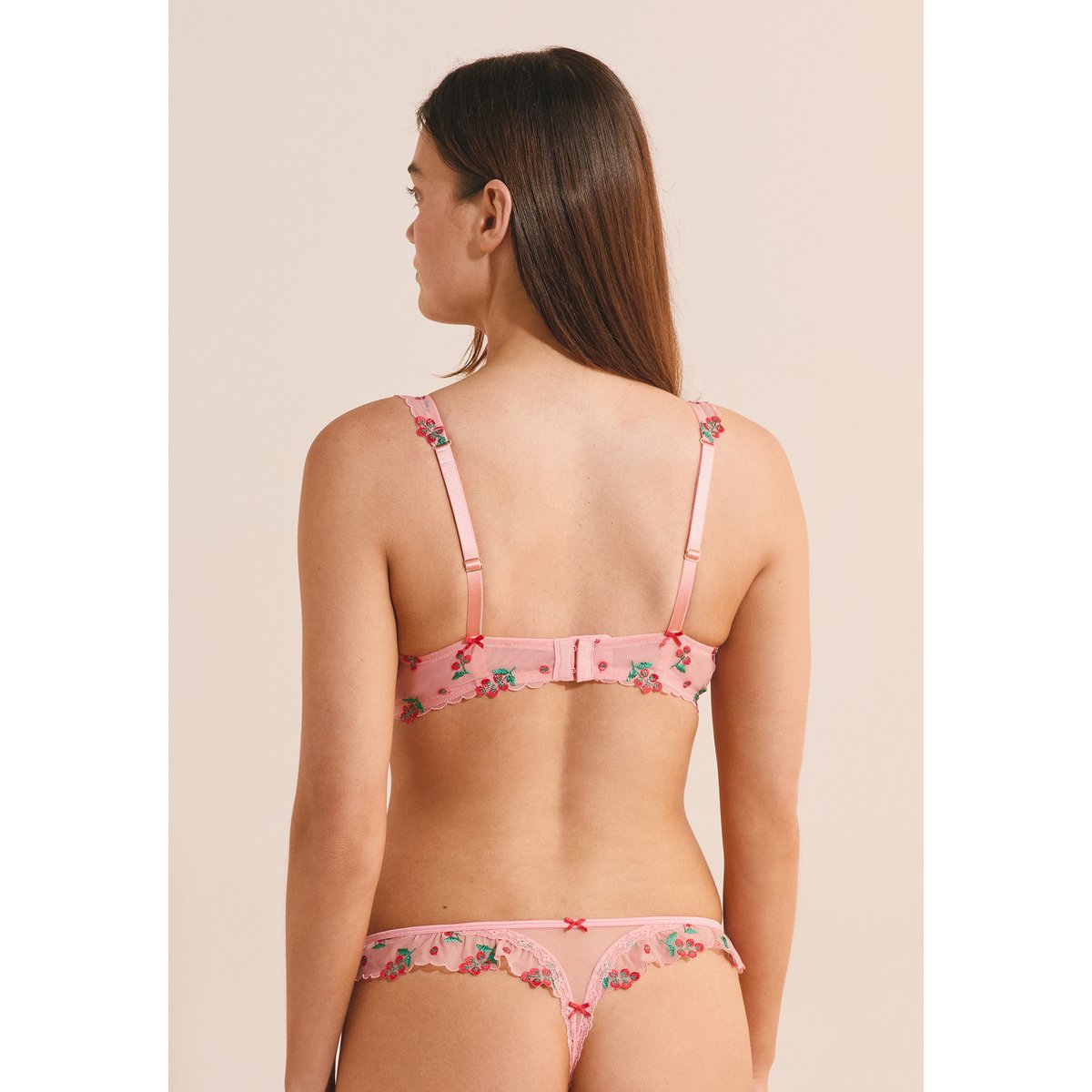 Soutien-gorge N.4 - Le coques fines avec broderie tomates TOMATO LOVE multicolore, ETAM