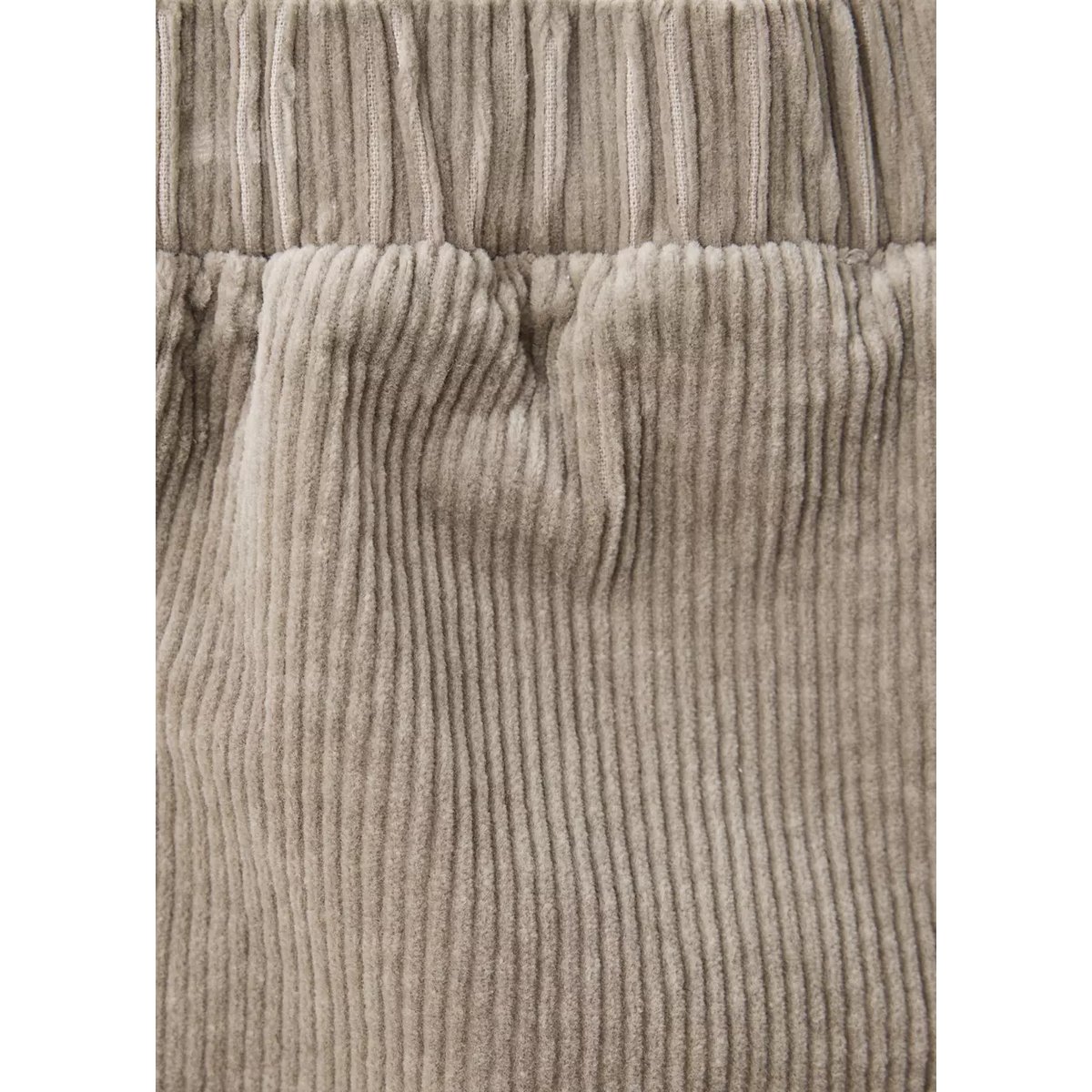 Pantalon droit velours côtelé marron moyen, MANGO BABY