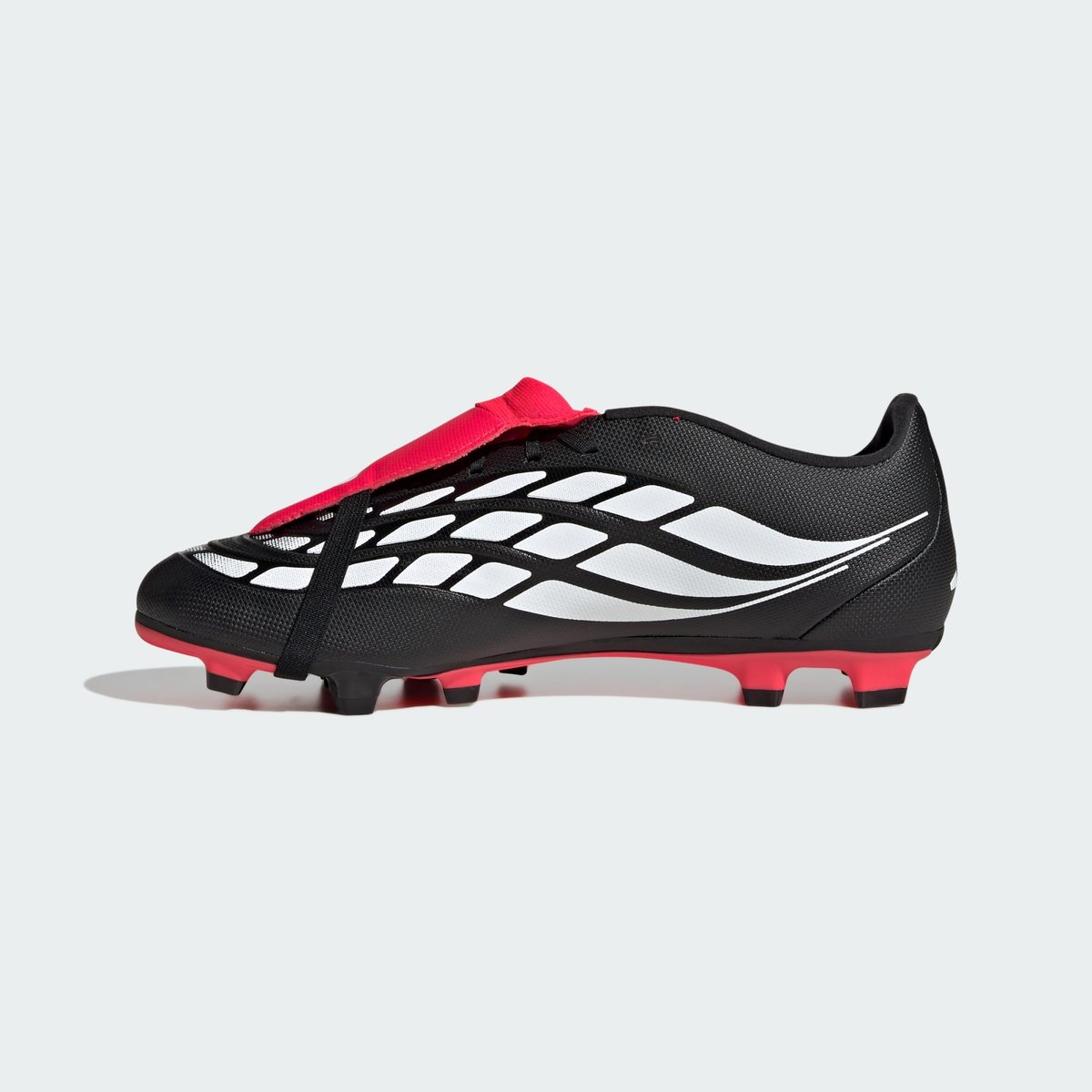 Chaussure De Football Languette Rabattable Predator Club Terrain Souple/Multi-Surfaces core black / cloud white / lucid red, adidas Performance