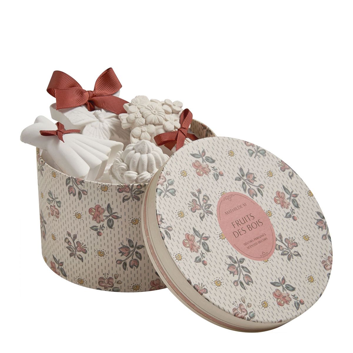 Coffret de 5 décors parfumés Fruits des Bois multicolore, MATHILDE M