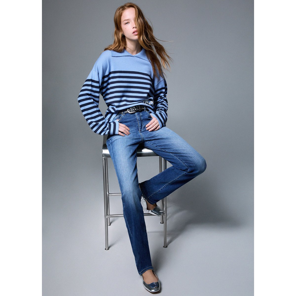 Jean droit Amazing Fit denim bleu foncé, LIU JO