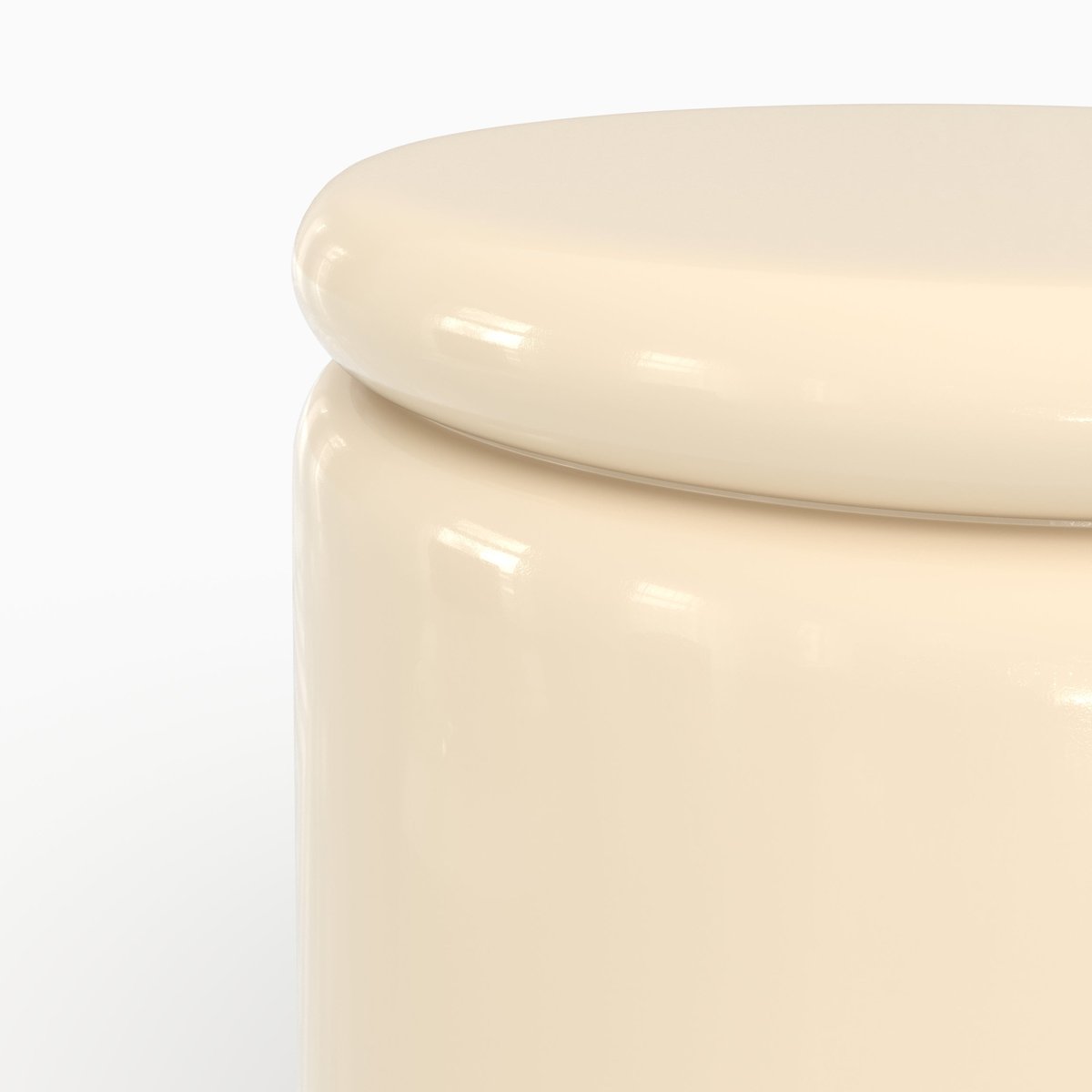 Table d'appoint Oscar - OSCAR blanc, MAISON PAVANE