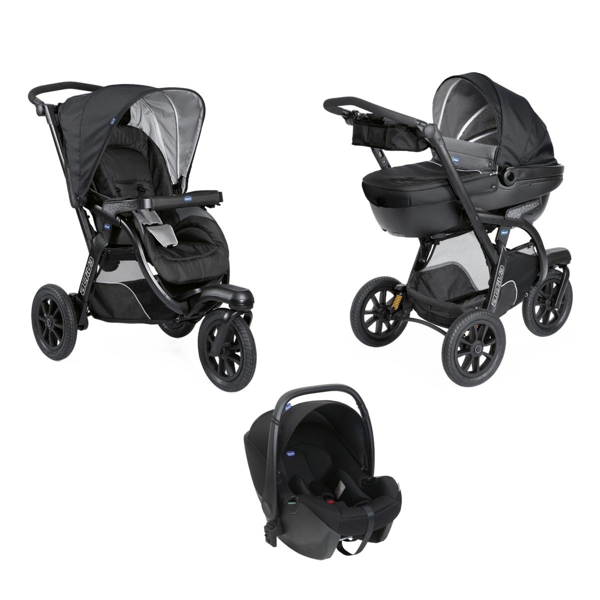 Poussette chicco trio city discount