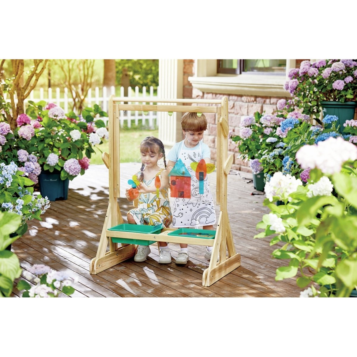 Chevalet d'extérieur multicolore, HAPE