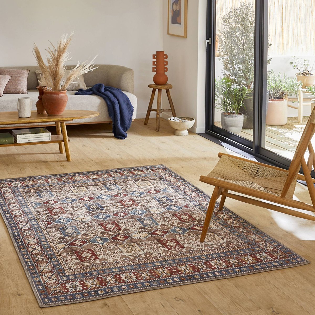 Tapis intérieur rectangulaire persan TOMO multicolore, SWEEEK