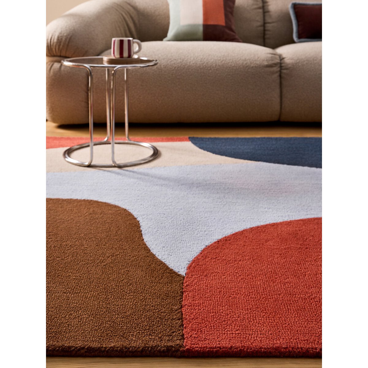 MADE.COM Cecil Wool Rug multi-coloured, MADE