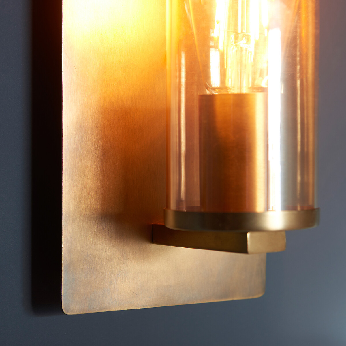 Alya Aged Metal Wall Light bronze, ÉDITÉ