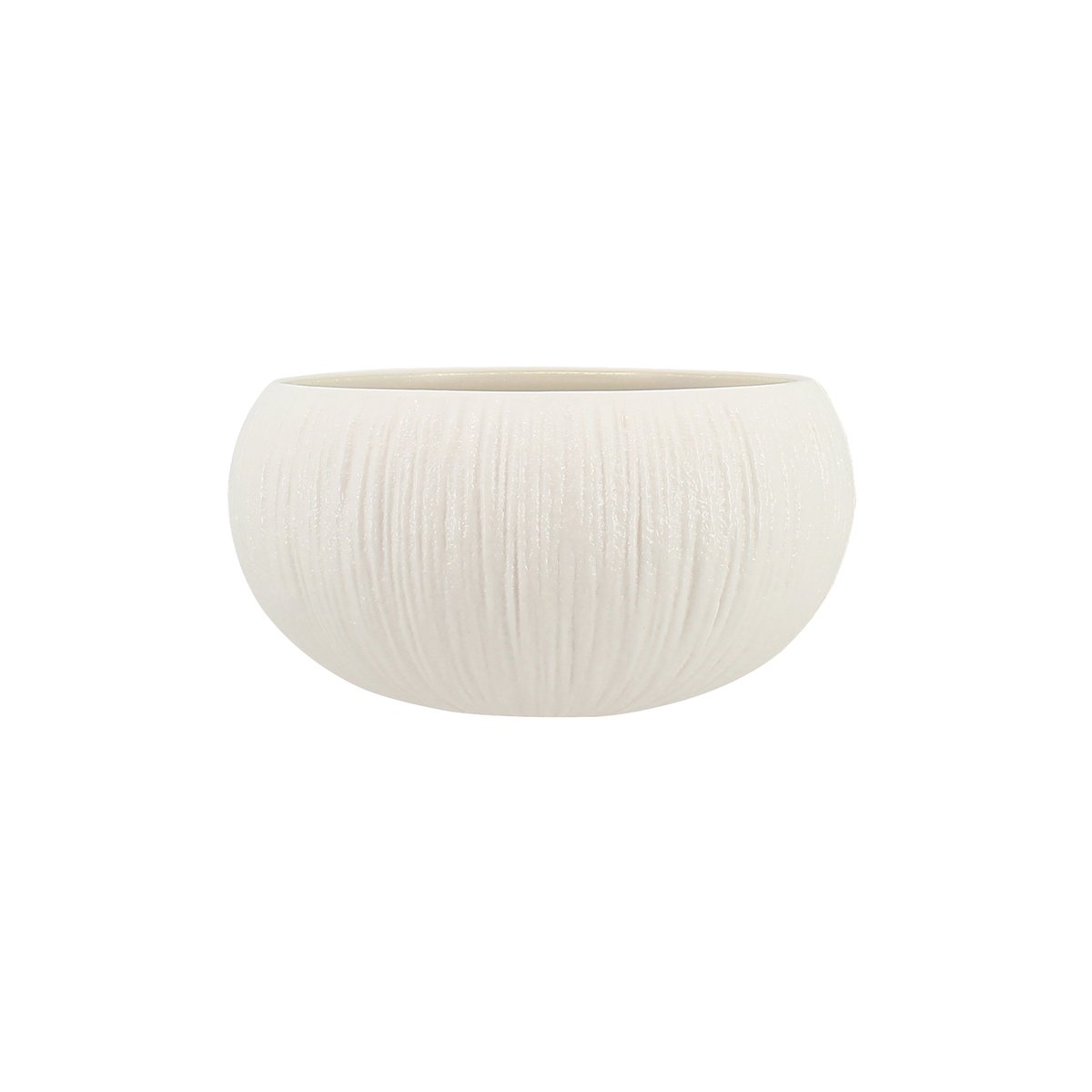Lot de 6 bols en porcelaine 10cm, URUS beige-blanc, OGO LIVING