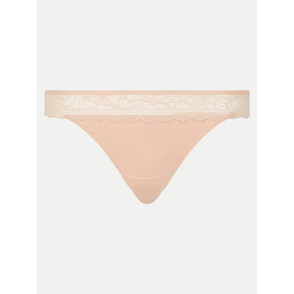 Tanga FLORAL TOUCH beige doré, CHANTELLE