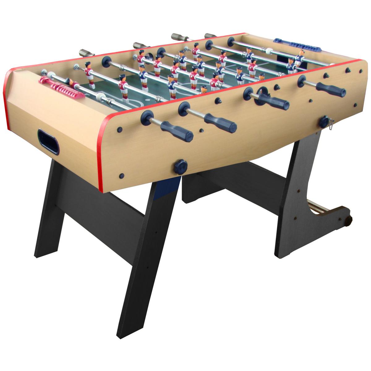 René Pierre Baby foot pliant 86x71x137cm finition hêtre non communiqué, ARCADE JEUX