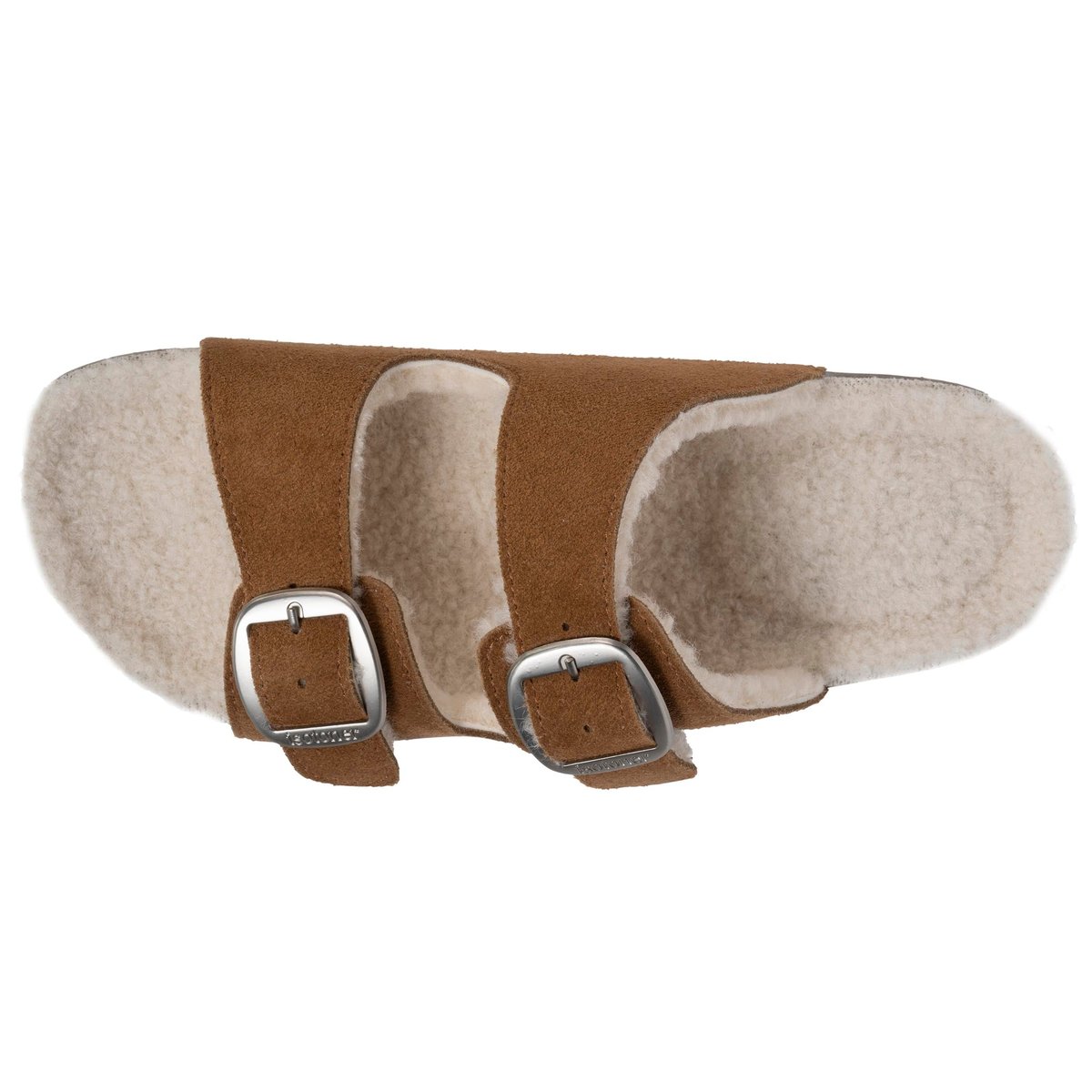 Chaussons Mules ouvertes brun, ISOTONER