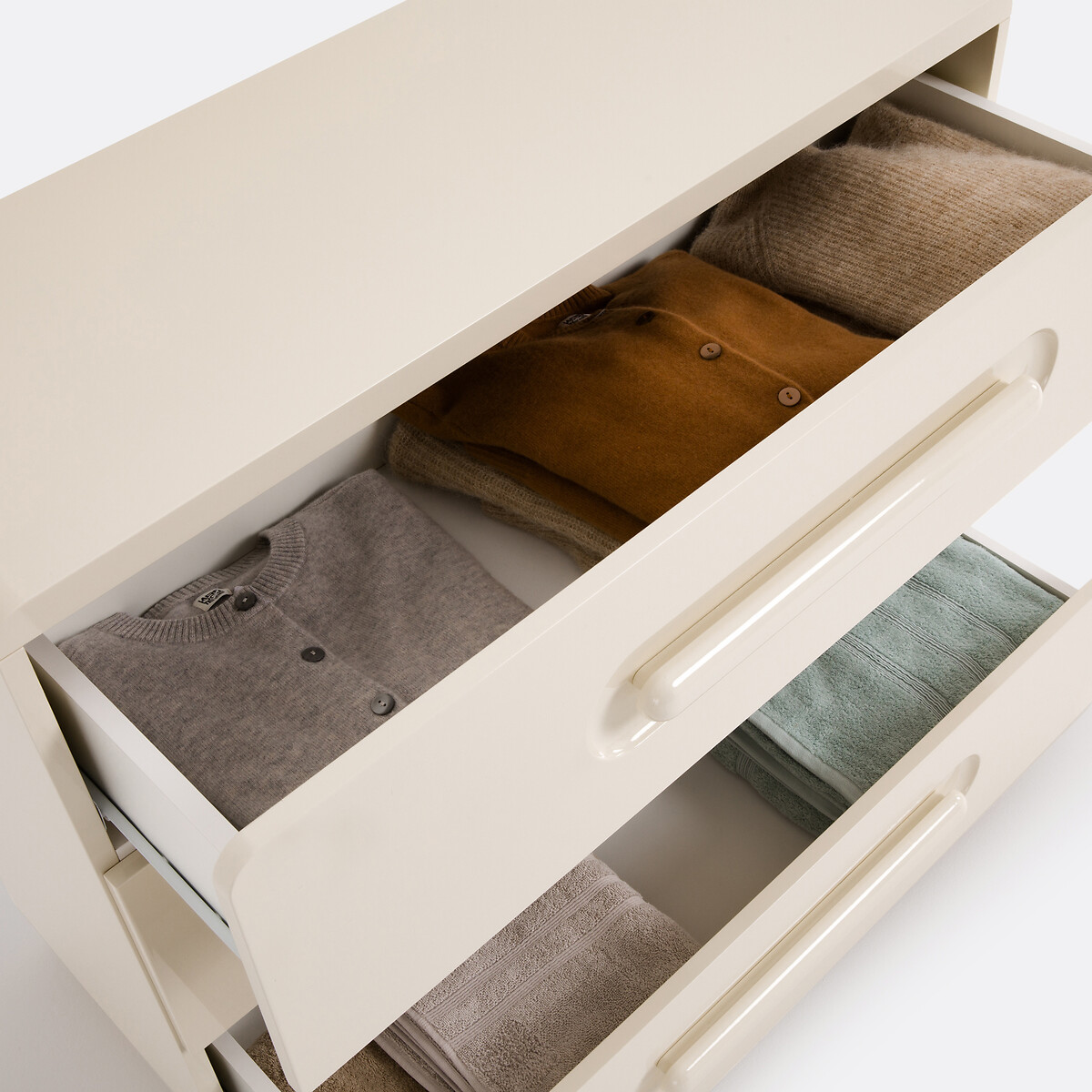Mobile comò 3 cassetti, Newcool avorio, LA REDOUTE INTERIEURS