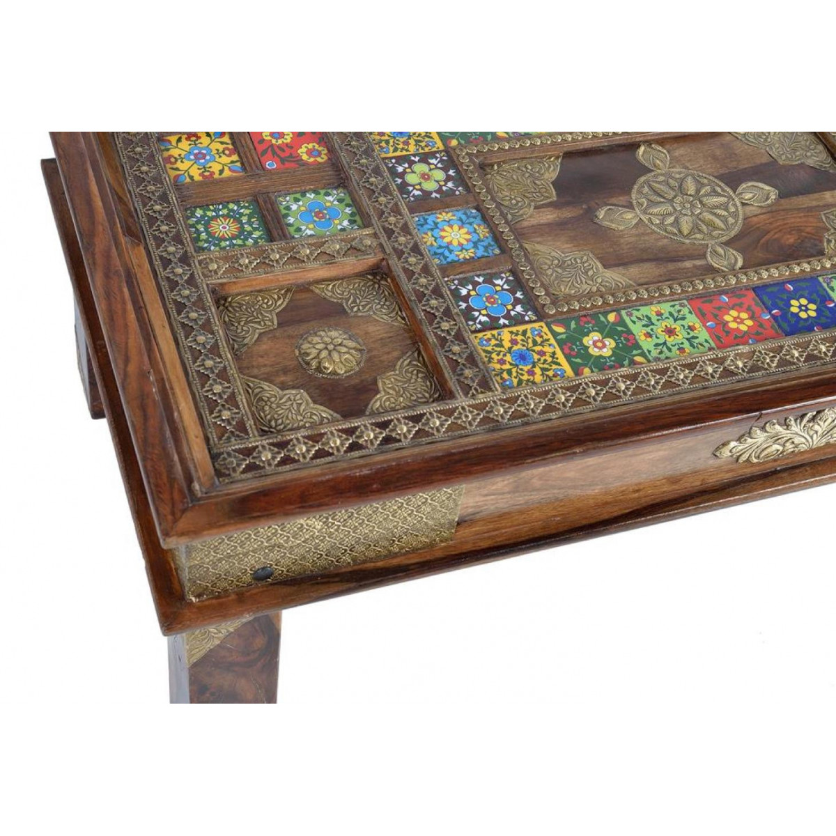 Table basse bronze - PHILOMÈNE or, DECORATION D’AUTREFOIS