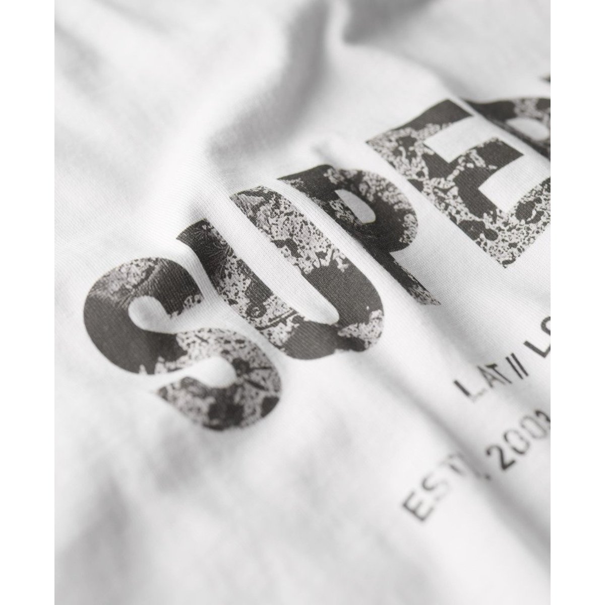 T-shirt ample à logo Utility Sport blanc éclatant, SUPERDRY
