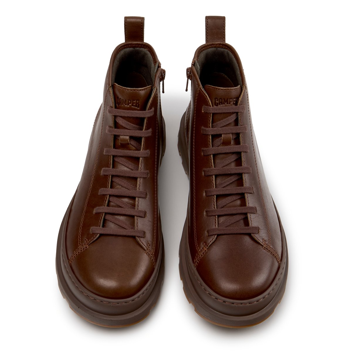 Bottines Brutus+ Smooth Leather brun moyen 005, CAMPER