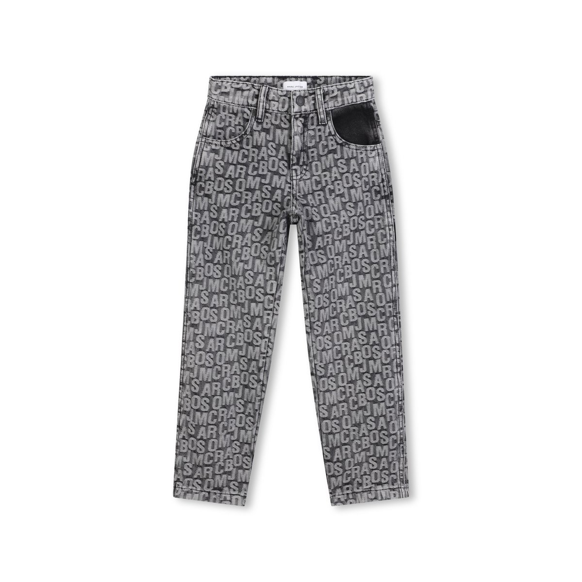 Pantalon en denim Jacquard black, MARC JACOBS