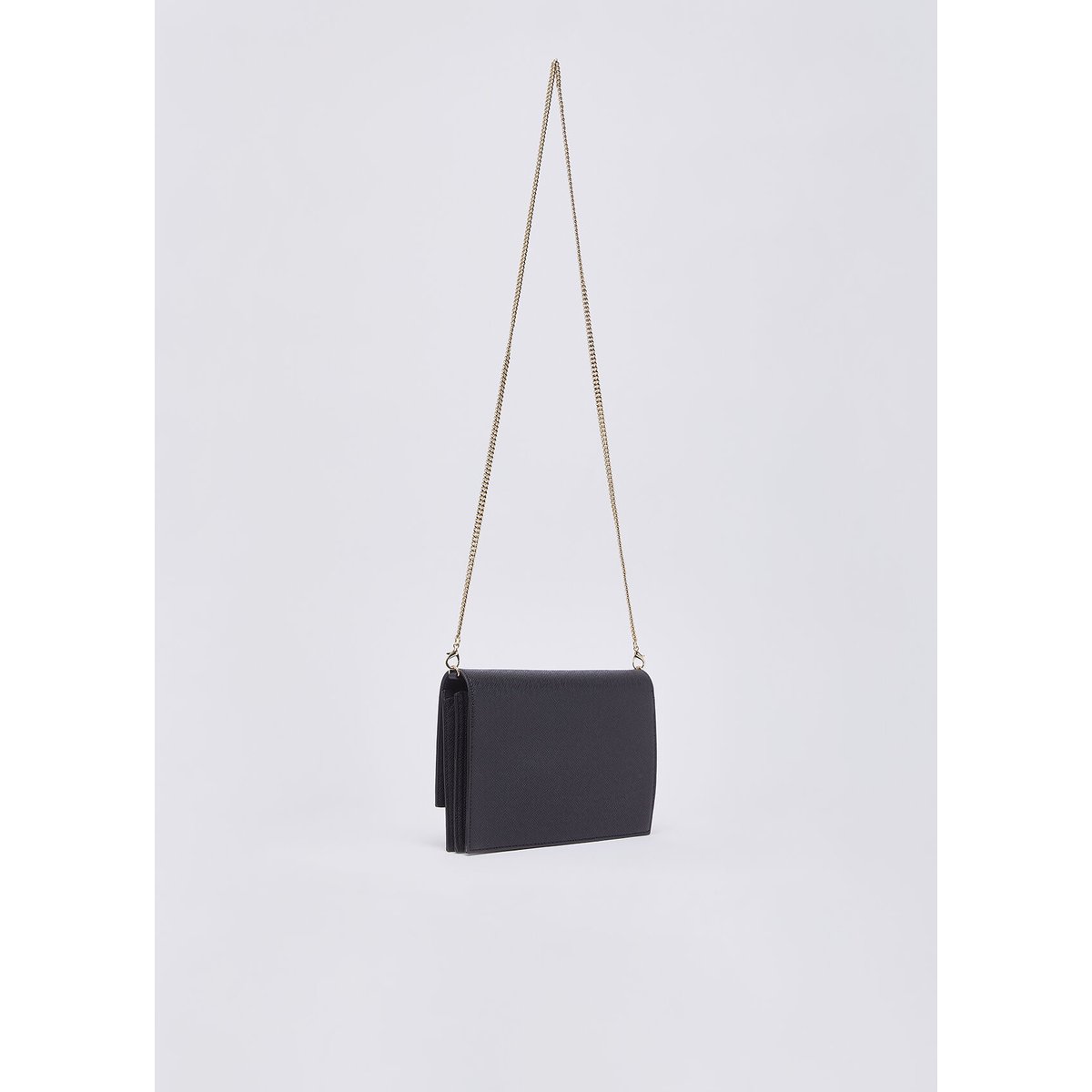 Sac à bandoulière format mini noir, LIU JO