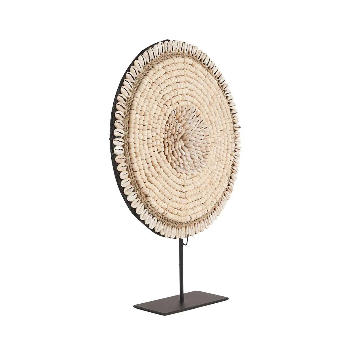 Objet décoratif en coquillagess MARTINIQUE blanc beige, BAZAR BIZAR