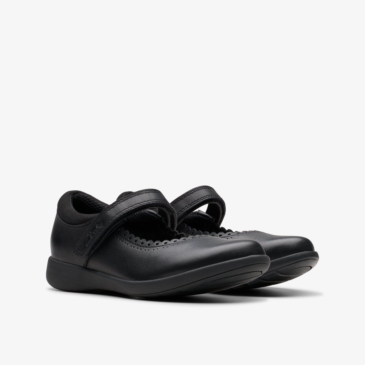 Ballerines Cuir ETCH PURE K noir, CLARKS
