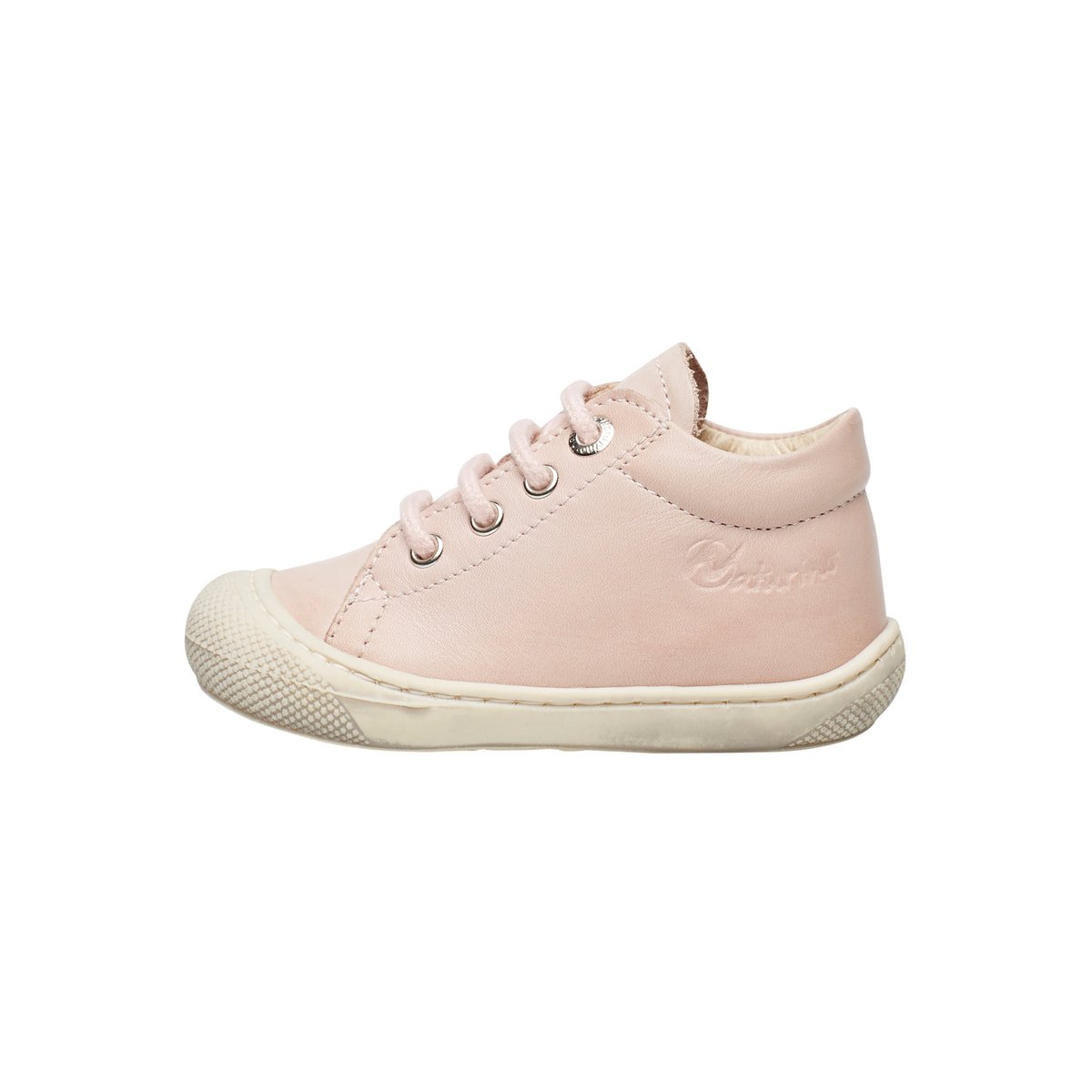 Chaussures premiers pas en cuir nappa COCOON marine, NATURINO
