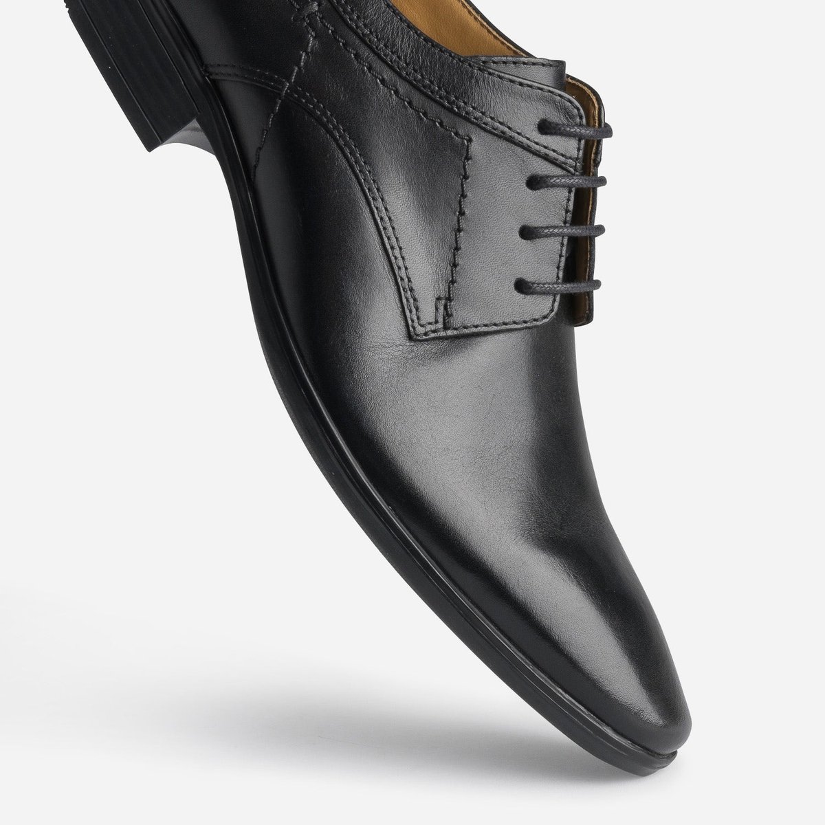 Derby en cuir TAQUARI noir, ERAM