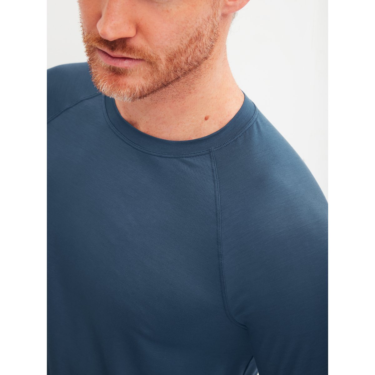 T-Shirt à manches courtes manches courtes Modal BALANCED DAY dark denim, CALIDA