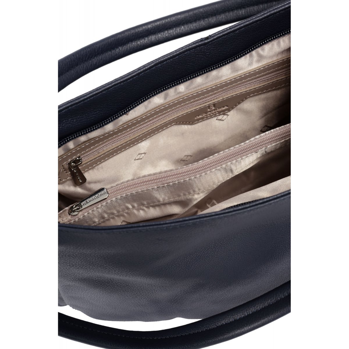 Besace CONFORT bleu marine, HEXAGONA