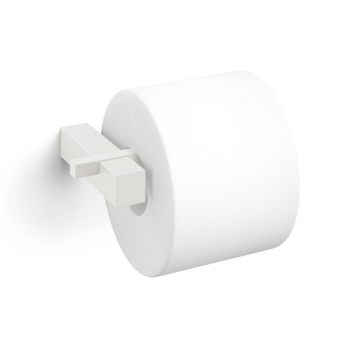 Suporte de papel higiénico Carvo, ZACK branco, ZACK