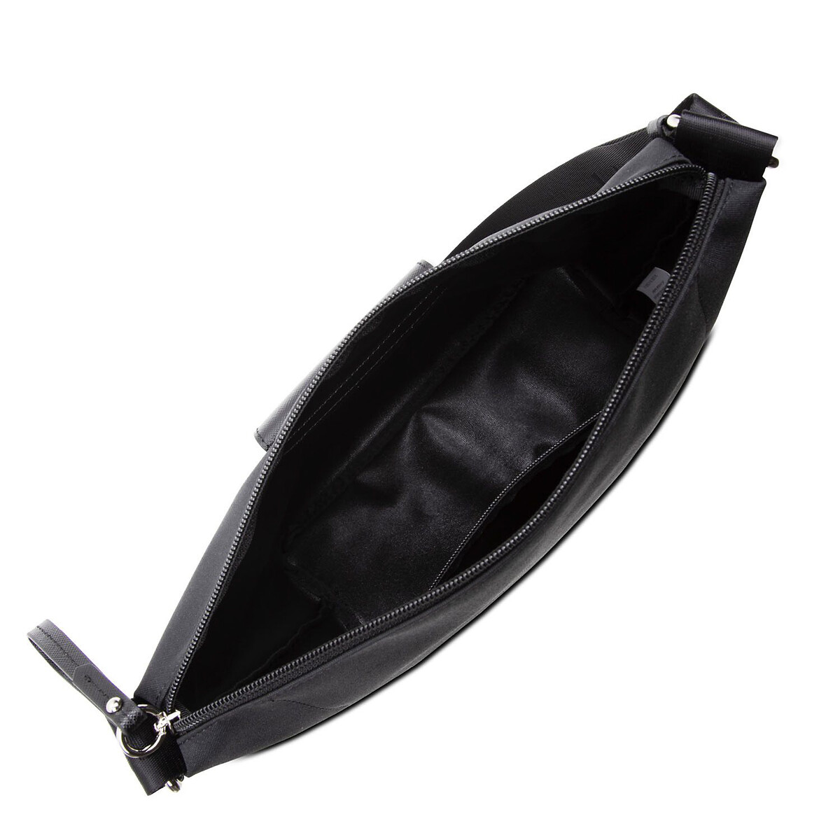 Sac besace à bandoulière Smart Kba noir, LANCASTER