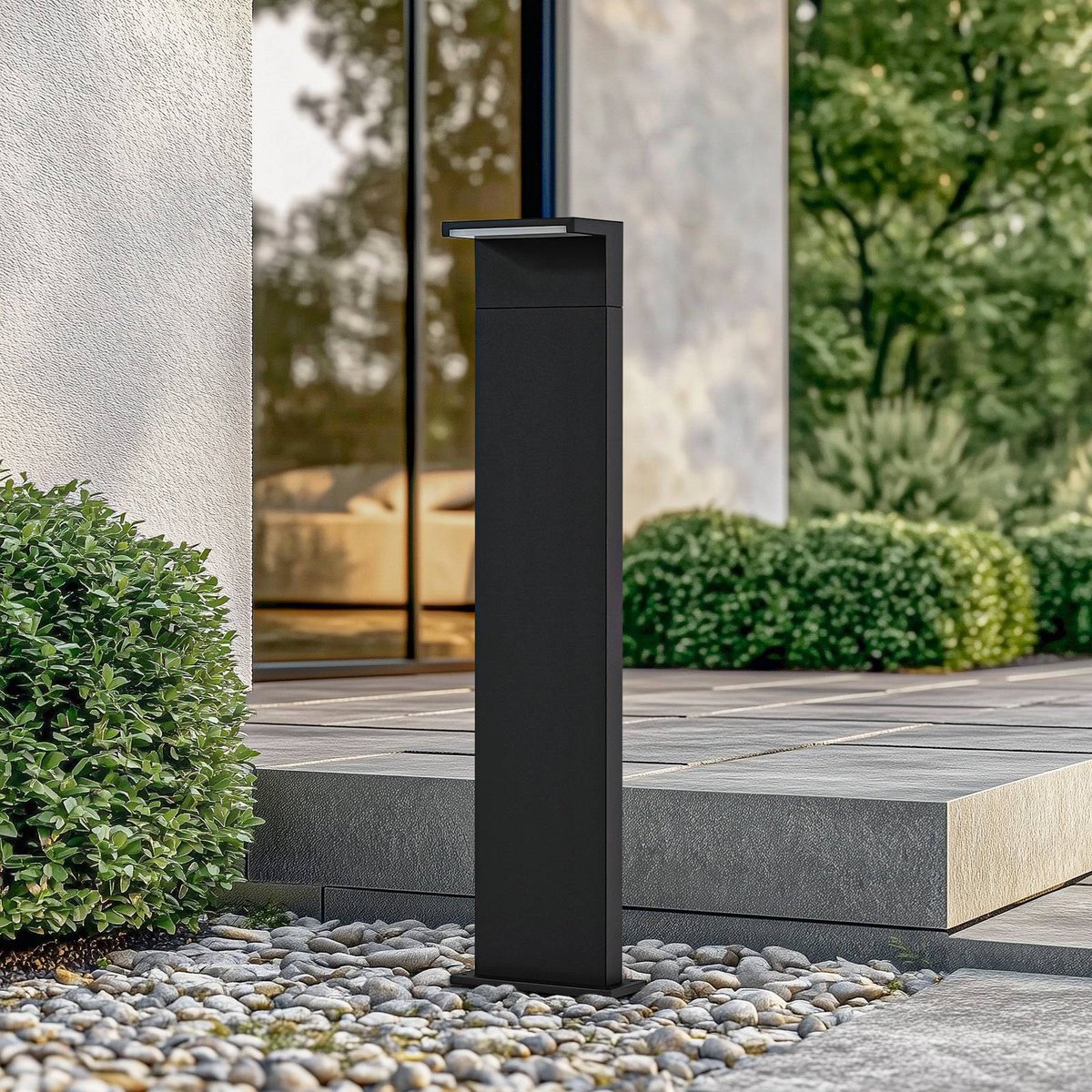 Luminaire extérieur en aluminium moderneLED anthracite, ARCCHIO