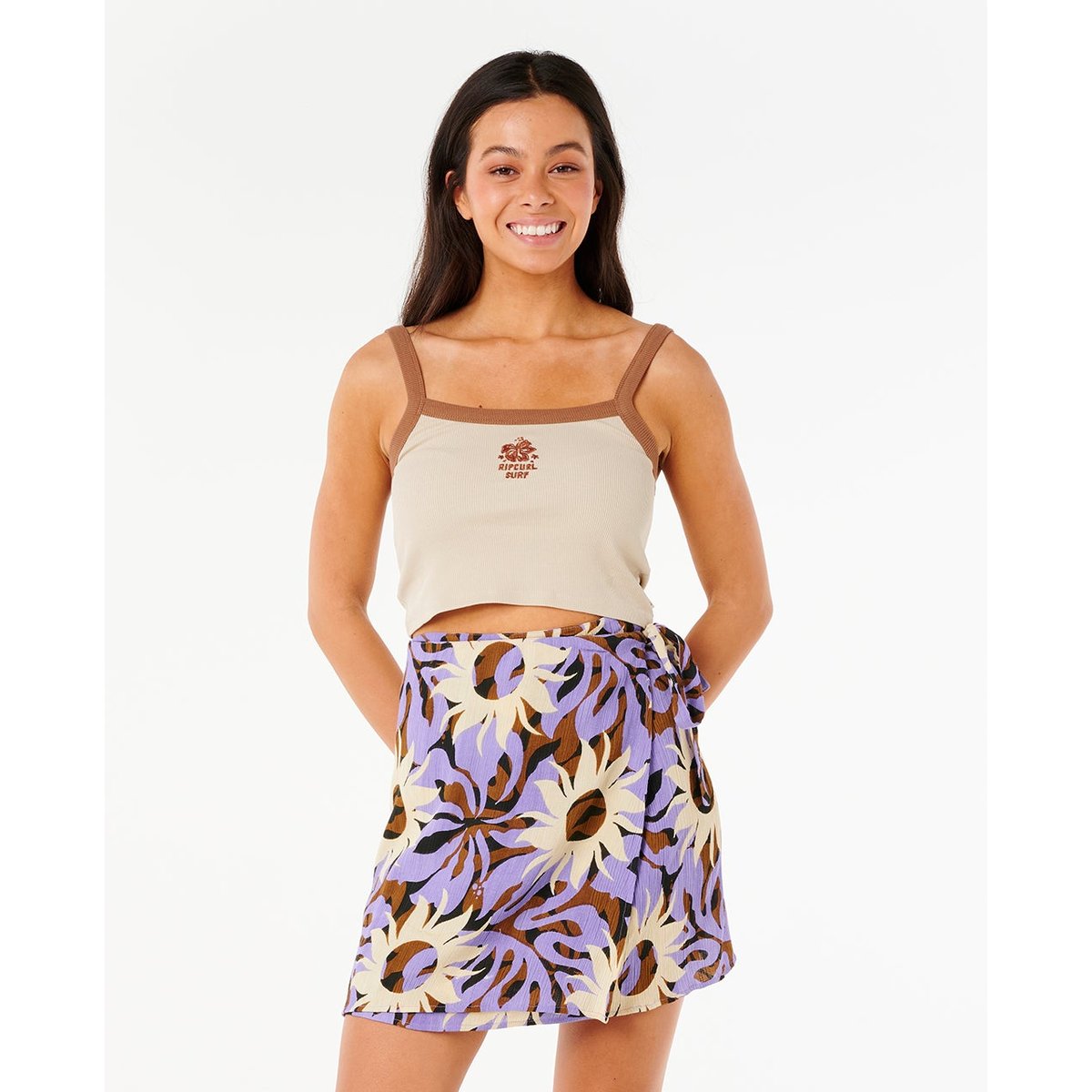 T-Shirt CALA NIGHTS BABY TANK naturel, RIP CURL