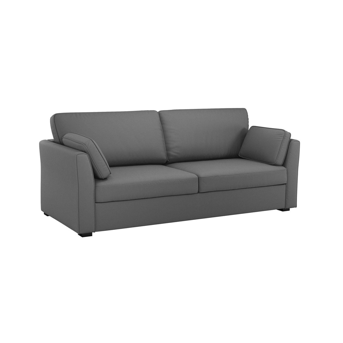 Canapé tissu coton déhoussable - MARBELLA gris, CAMIF