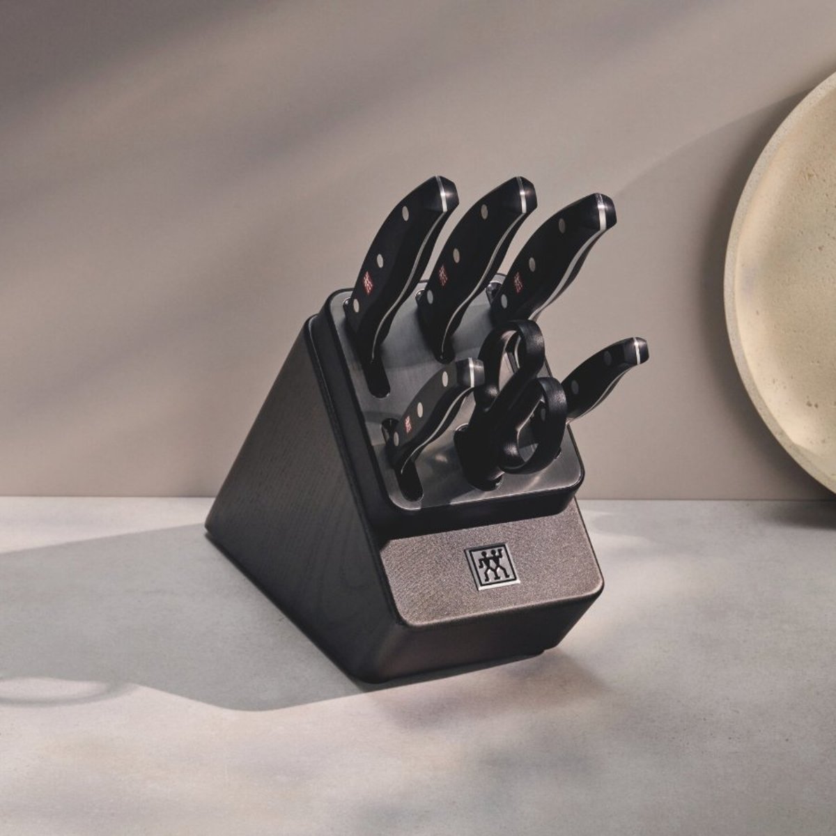 ZWILLING Signature Bloc de couteaux auto-aiguisant 7 pièces, technologie KiS, acier inoxydable no-color, ZWILLING