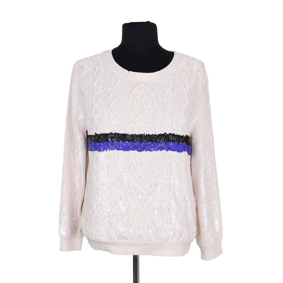 Sweatshirt - Très Bon État blanc, VANESSA BRUNO