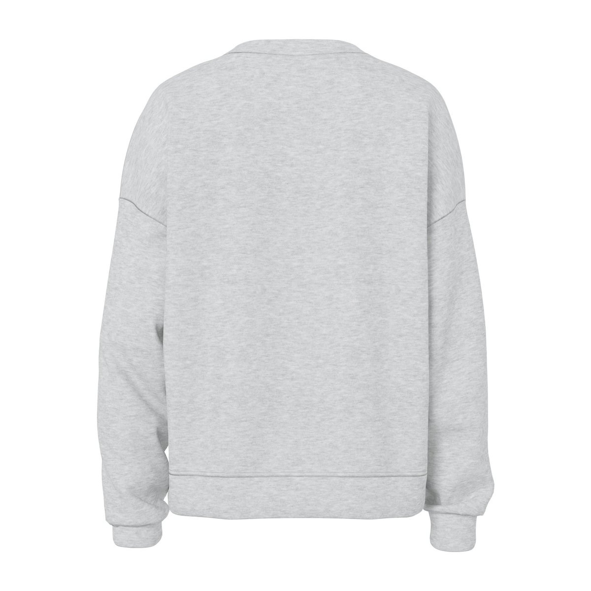 Sweat-Shirt gris - light grey melange, PIECES