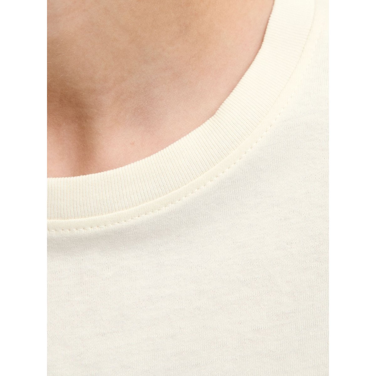 T-Shirt À Manches Longues antique white, JACK & JONES JUNIOR