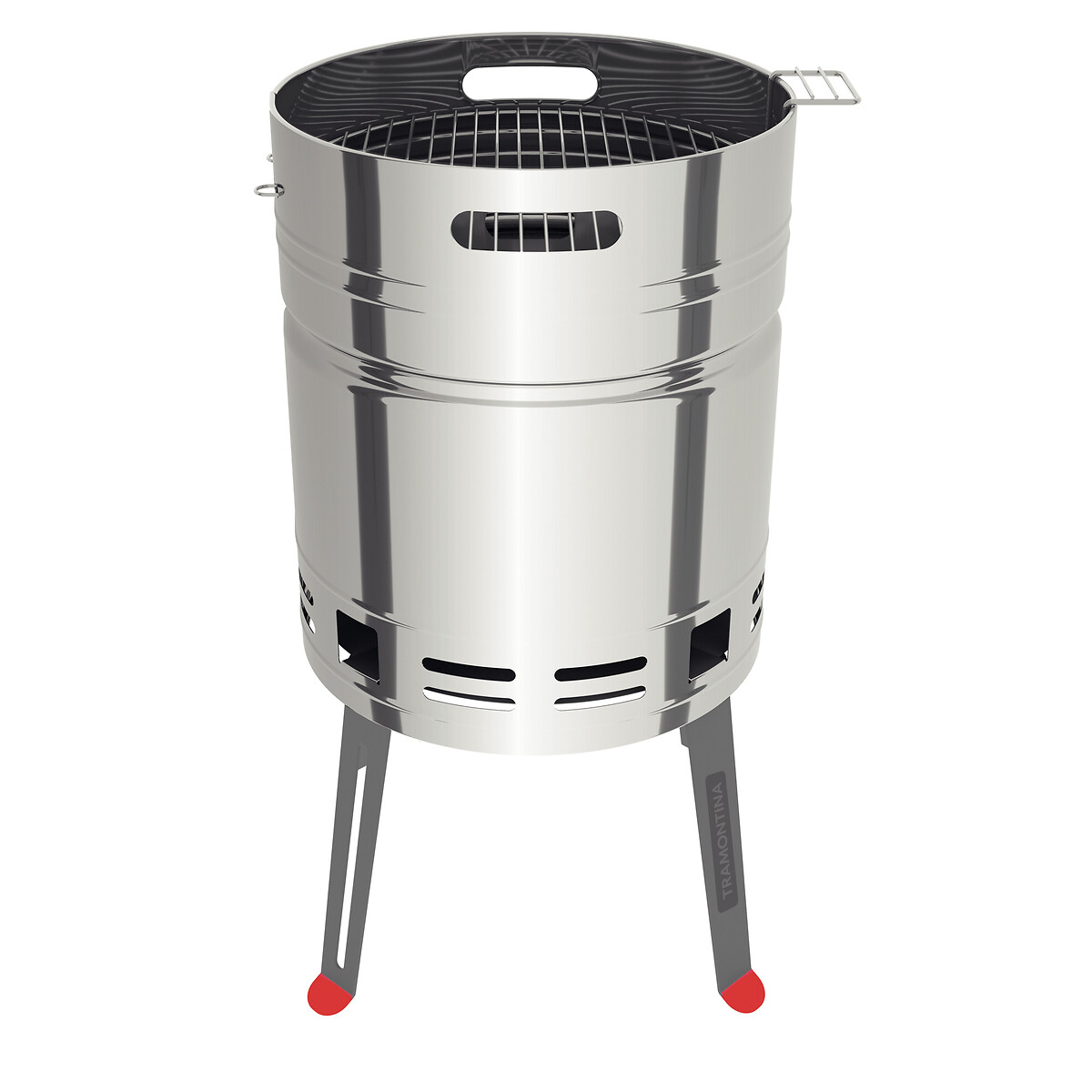 Barbecue a carvão TCP 400, Tramontina inox, TRAMONTINA