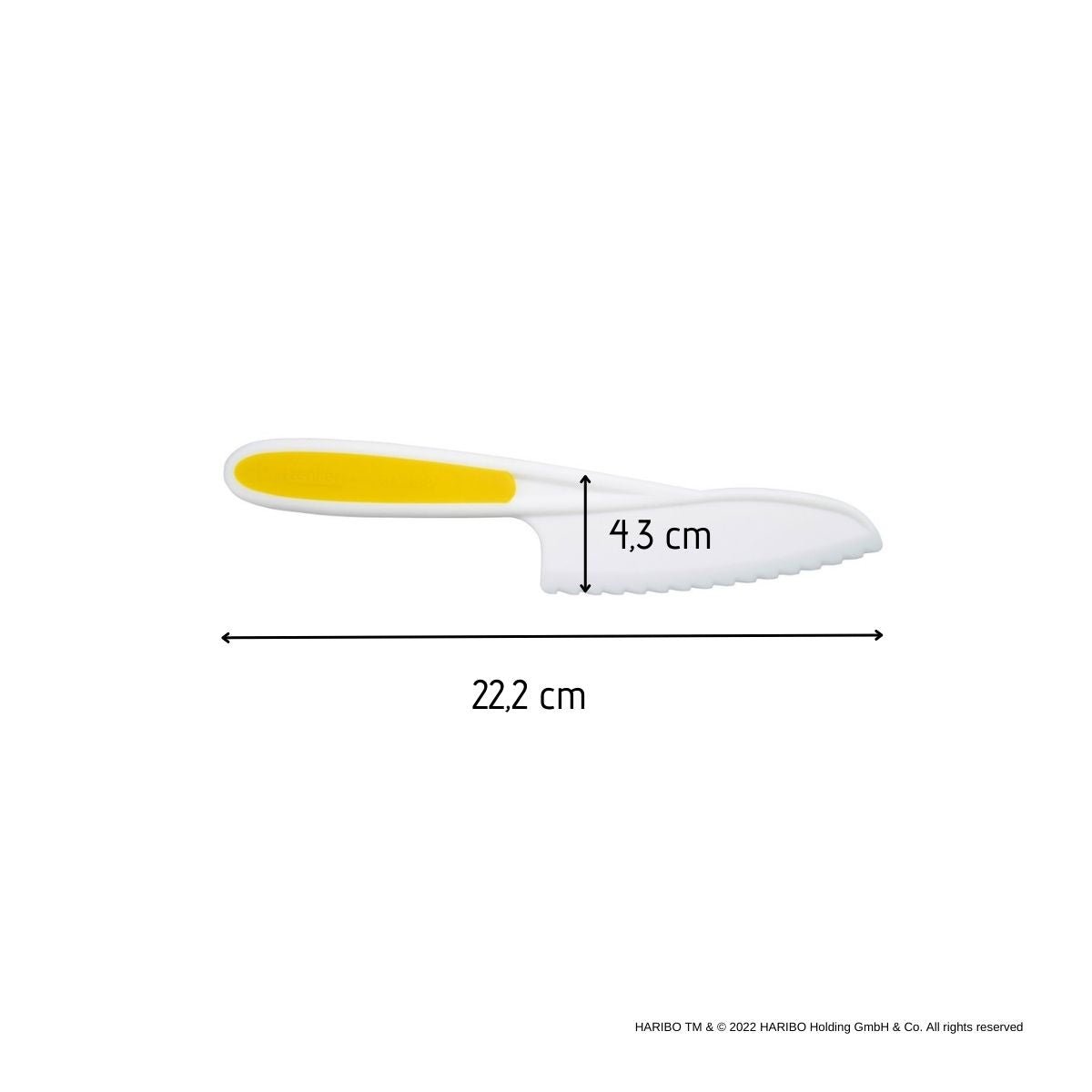 Couteau de cuisine pour enfant HARIBO jaune, ZENKER